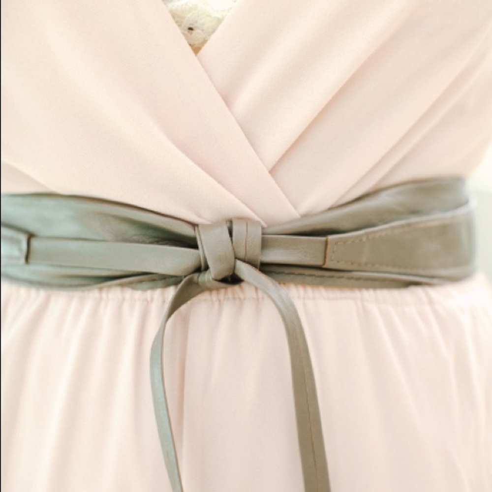 CINCH OBI BELT (Gray)